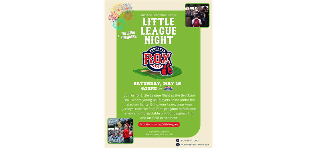 WLL @ Brockton Rox Night